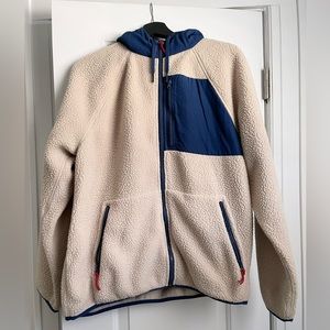 J. Crew Teddy Sherpa Jacket - Men’s size Medium